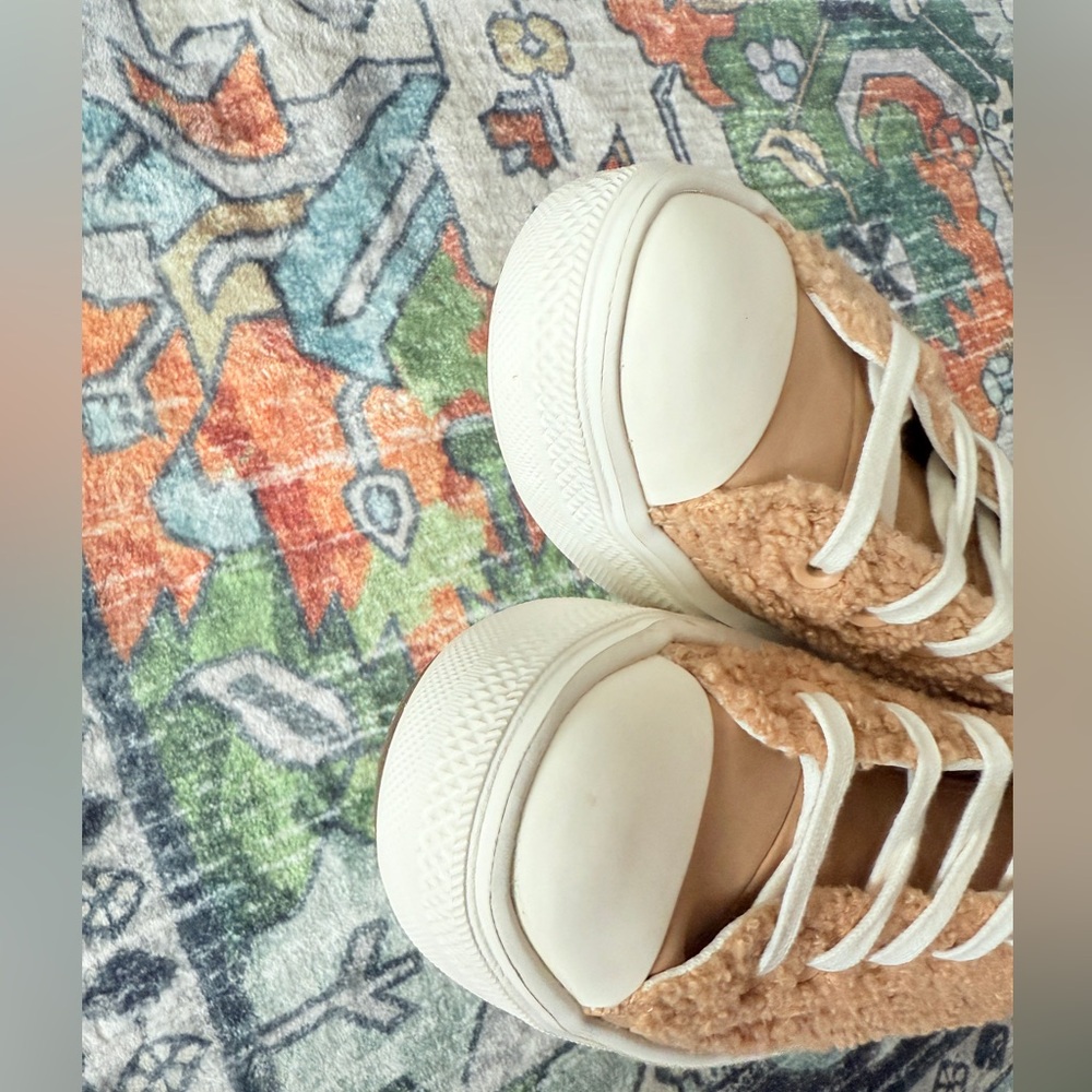 Converse Chuck Taylor All Star Move Platform Sherpa Sneakers High Top Women Rare - Picture 7 of 9